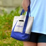 Custom Mini TJ Canvas Tote Bag with logo - 3