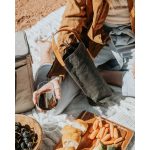 Custom Out of The Woods® Connoisseur Wine Tote - Ebony with logo - 9