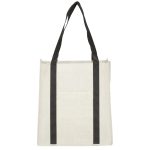Custom Pluto Recycled Non-Woven Small Grocery Tote with logo - 1