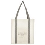 Custom Pluto Recycled Non-Woven Small Grocery Tote with logo - 9