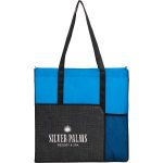 Custom Radius Recycled Non-Woven Tote with logo - 8