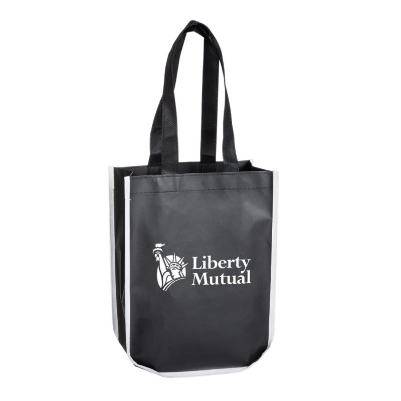 Custom Recycled Slim Tote Bag with logo