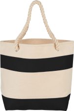 Custom Rope Handle 16oz Cotton Canvas Tote with logo - 5