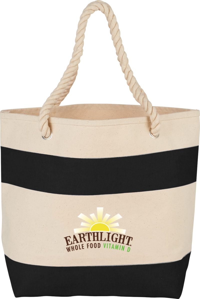 Rope-Handle-16oz-Cotton-Canvas-Tote-SM-7092 Custom Rope Handle 16oz Cotton Canvas Tote with logo