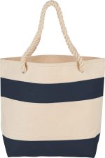 Custom Rope Handle 16oz Cotton Canvas Tote with logo - 9