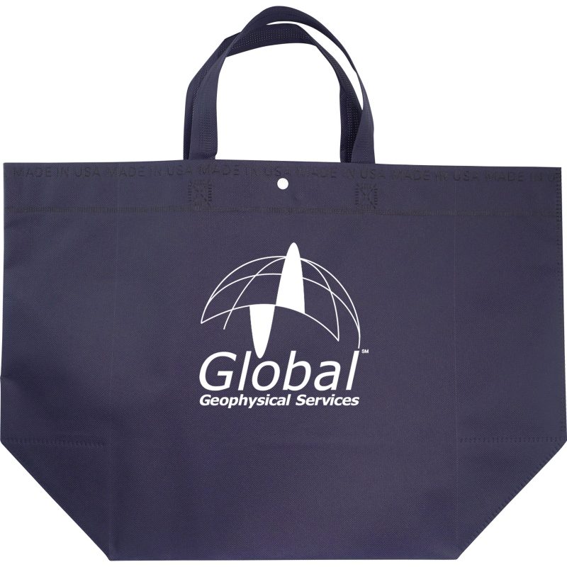 Custom Snap Grocery Tote with logo - 8