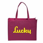 Custom Standard Non Woven Tote with logo - 4