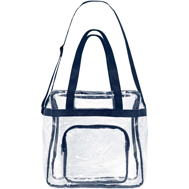 Custom The Everything Clear Vinyl Tote Bag with logo - 2