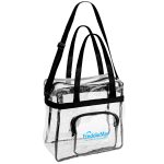 Custom The Everything Clear Vinyl Tote Bag with logo - 3