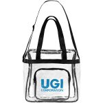Custom The Everything Clear Vinyl Tote Bag with logo - 5