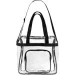 Custom The Everything Clear Vinyl Tote Bag (Factory Direct - 10-12 Weeks Ocean) with logo - 1