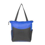 Custom Two-Tone Promotional Campaign Tote Bag with logo - 1