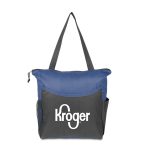 Custom Two-Tone Promotional Campaign Tote Bag with logo - 5