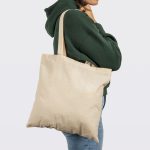 Custom Budget Cotton Tote 5 Oz with logo - 6