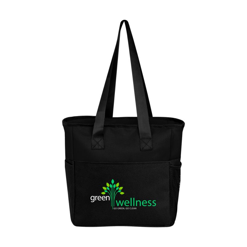 Custom Sydney 12 Can Cooler Tote Bag with logo - 2