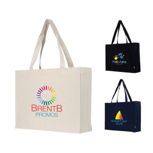 Custom Juliette 10 oz. Recycled Cotton Shopper Tote with logo