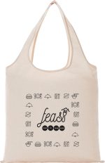 Custom Lightweight All-Purpose 5oz Cotton Canvas Tote Bag with logo - 3