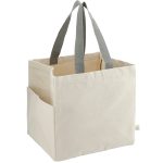 Custom Organic Cotton Shopper Tote with logo - 5