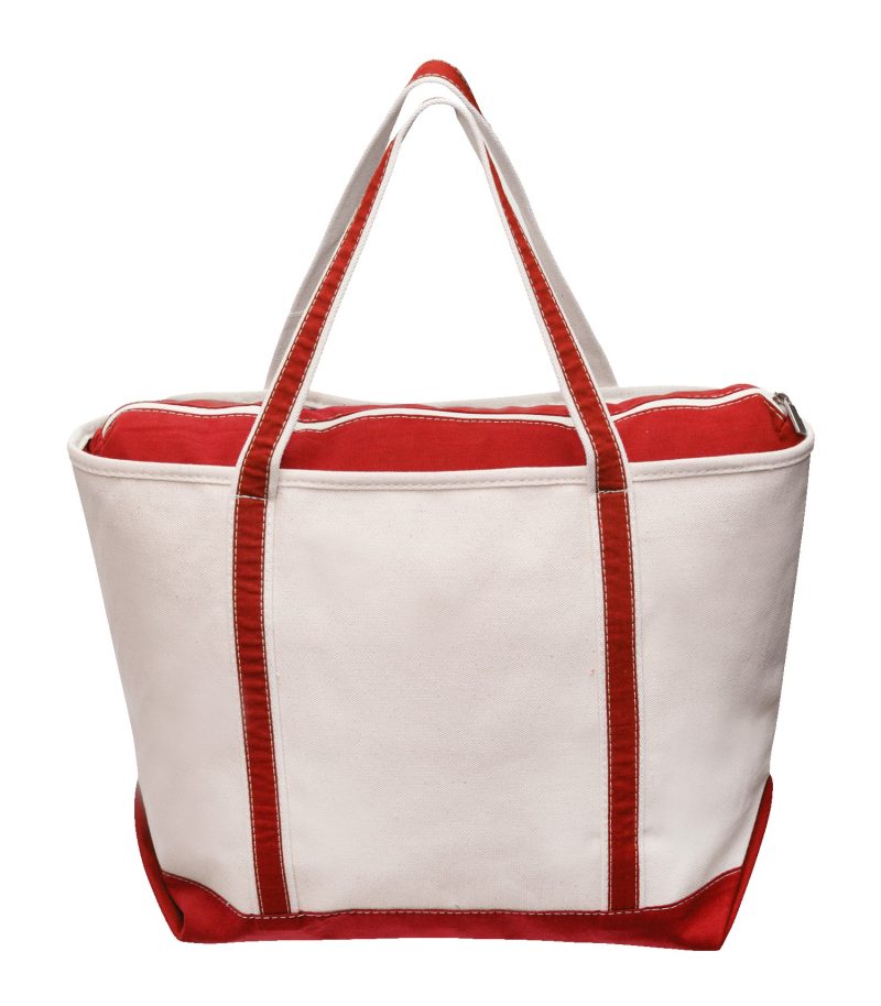 Custom Sailway Large Zippered Tote Bag with logo - 2