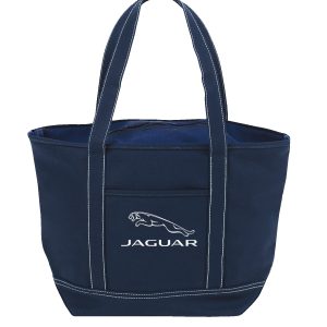 Custom Sailway Solid Zippered Tote Bag with logo