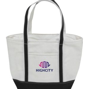 Custom Sailway Zippered Tote Bag with logo