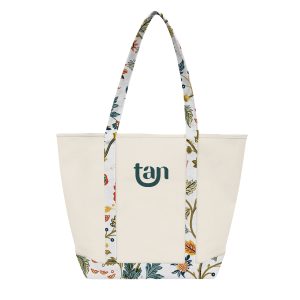 Custom Sublime Series Recycled Poly Canvas Starboard Tote Bag with logo