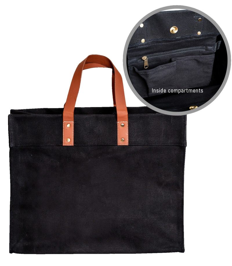 Custom The Chadwick Tote Bag with logo - 1