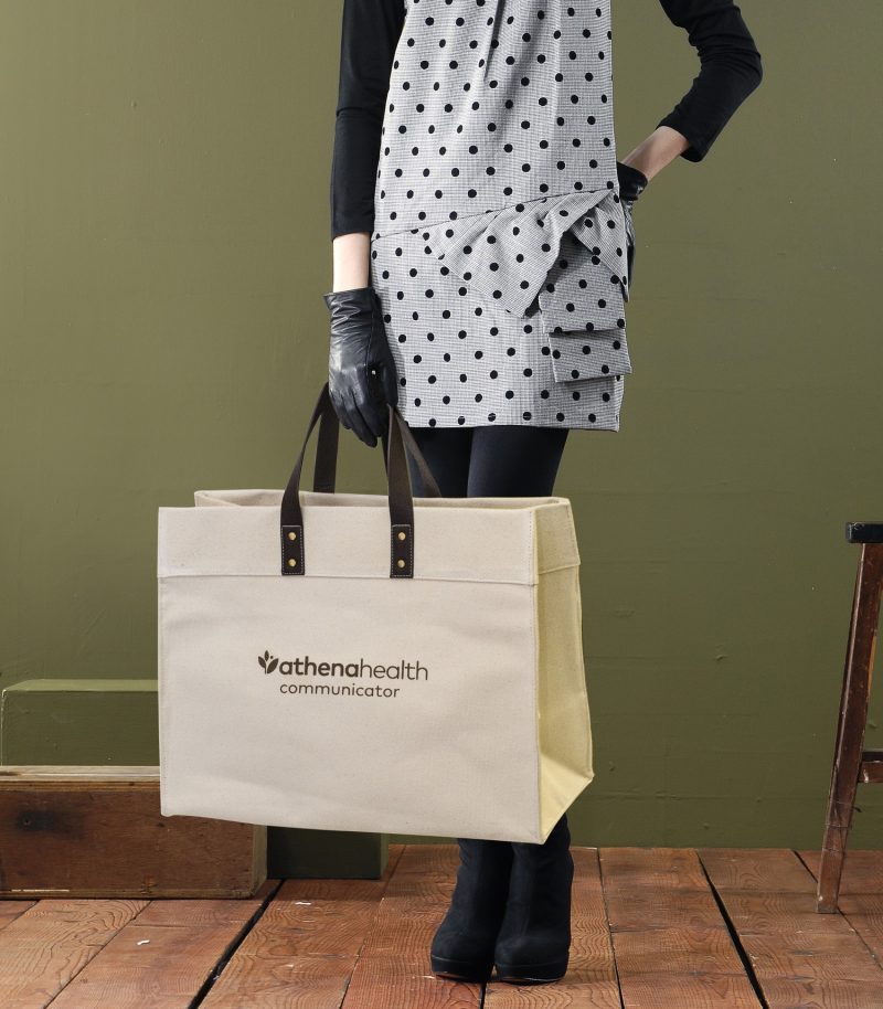 Custom The Montauk Tote Bag with logo - 1
