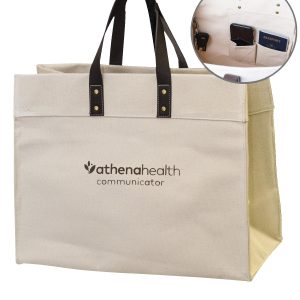Custom The Montauk Tote Bag with logo