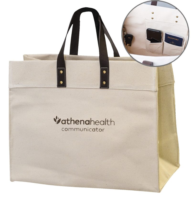 Custom The Montauk Tote Bag with logo