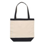 Custom 10 Oz. Cotton Canvas Tote Bag - 14 1/2" x 15 1/2" with logo - 2