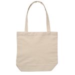 Custom 10 Oz. Cotton Canvas Tote Bag - 14 1/2" x 15 1/2" with logo - 4