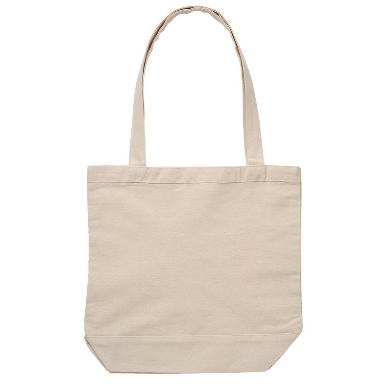 Custom 10 Oz. Cotton Canvas Tote Bag - 14 1/2" x 15 1/2" with logo - 4