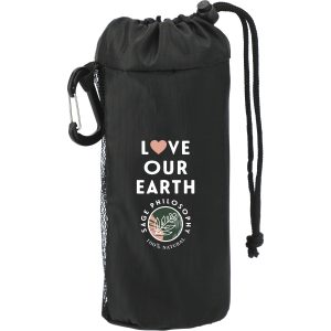 Custom Ash Recycled PET 3-Pack Shopper Totes with logo