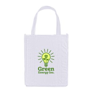 Custom Atlas Non-Woven Grocery Tote Bag with logo