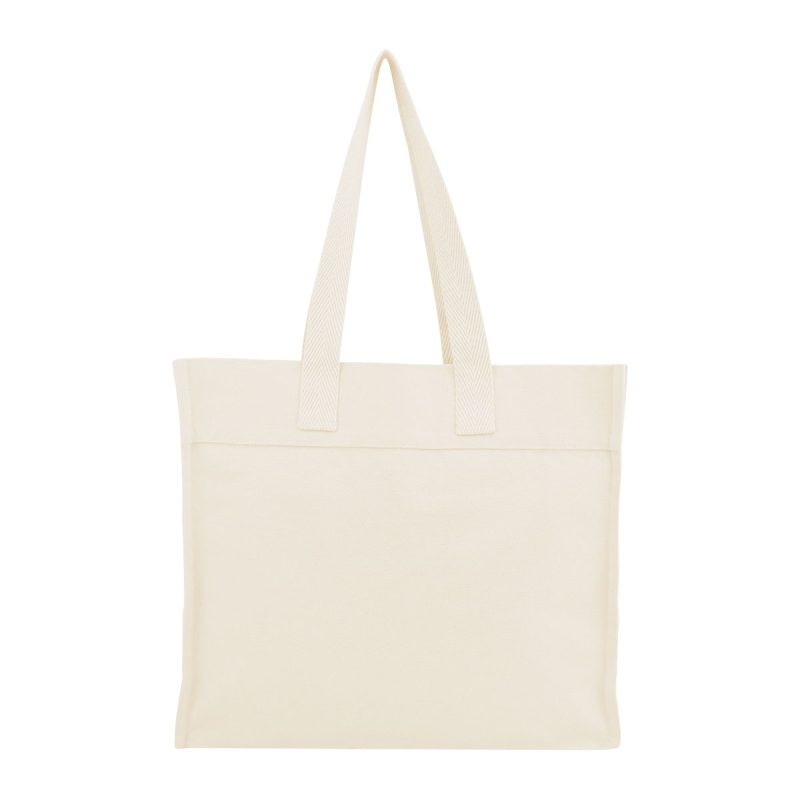 Custom Aware™ 4 Oz. Recycled Cotton Tote Bag with logo - 2