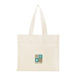 Custom Aware™ 4 Oz. Recycled Cotton Tote Bag with logo - 3