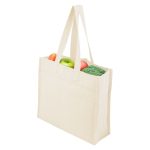 Custom Aware™ 4 Oz. Recycled Cotton Tote Bag with logo - 7