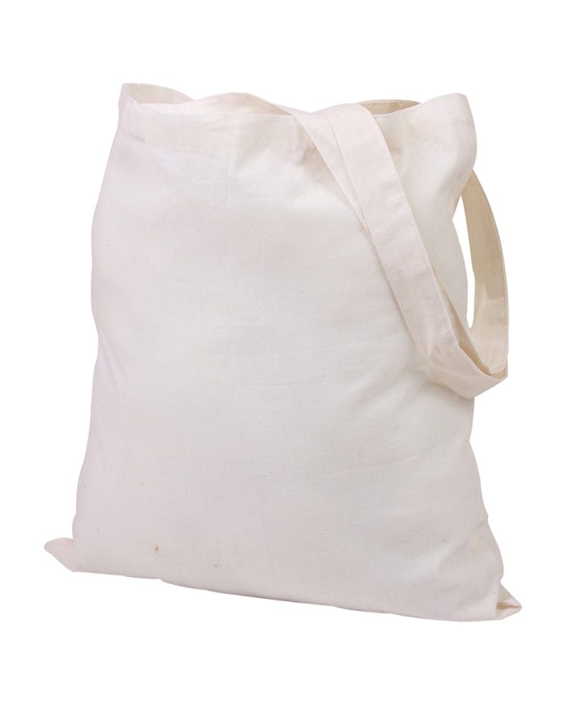 Custom Basic Cotton Tote Bag with logo - 6