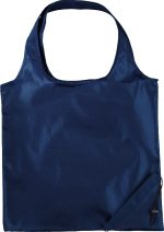 Custom Bungalow Foldaway Shopper Tote Bag with logo - 7