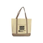 Custom Canvas Tote with logo - 5
