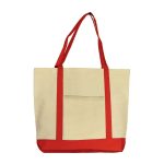 Custom Canvas Tote with logo - 7