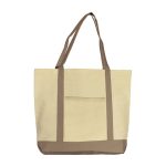Custom Canvas Tote with logo - 8