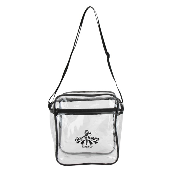 Custom Clear Stadium Tote Bag with logo - 2