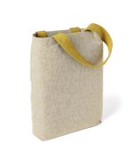 Custom Cotton Chambray Tote Bag with logo - 1