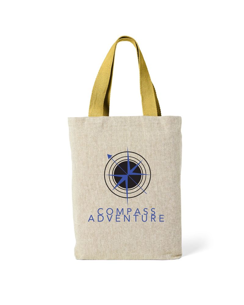 Custom Cotton Chambray Tote Bag with logo