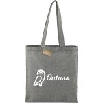 Custom Eco-Friendly 5oz Recycled Cotton Twill Tote Bag with logo
