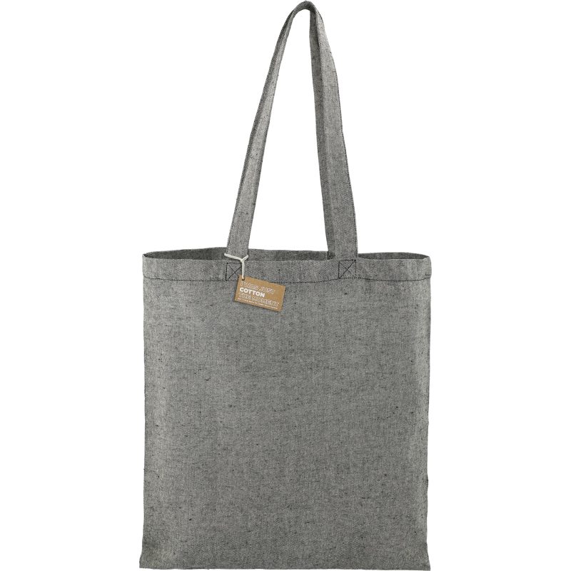 Custom Eco-Friendly 5oz Recycled Cotton Twill Tote Bag with logo - 7