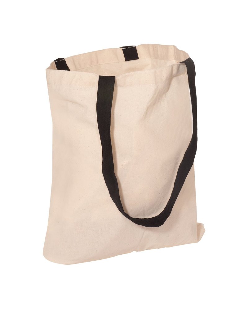 Custom Econo Cotton Tote Bag with logo - 4