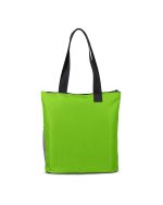 Custom Essential Trade Show Zippered Tote Bag with logo - 4